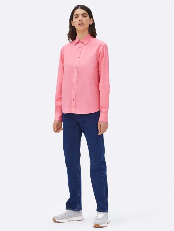Americanos Americanos Marškiniai Unisex Memphis Rožinė Relaxed Fit