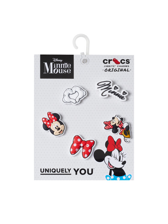 Crocs Crocs Ukras za obuću Minnie Dress 5PK 10014479 Šarena