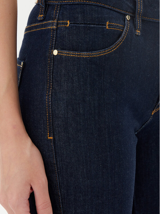 Guess Guess Jeansy W5YA15 D5PW1 Granatowy Sexy Straight Fit