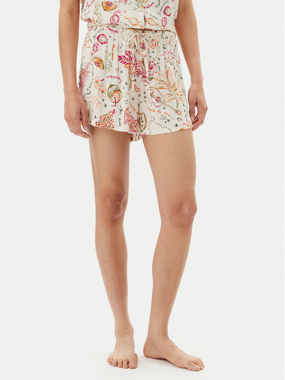Hunkemöller Hunkemöller Pyžamové šortky 302147 Barevná Regular Fit