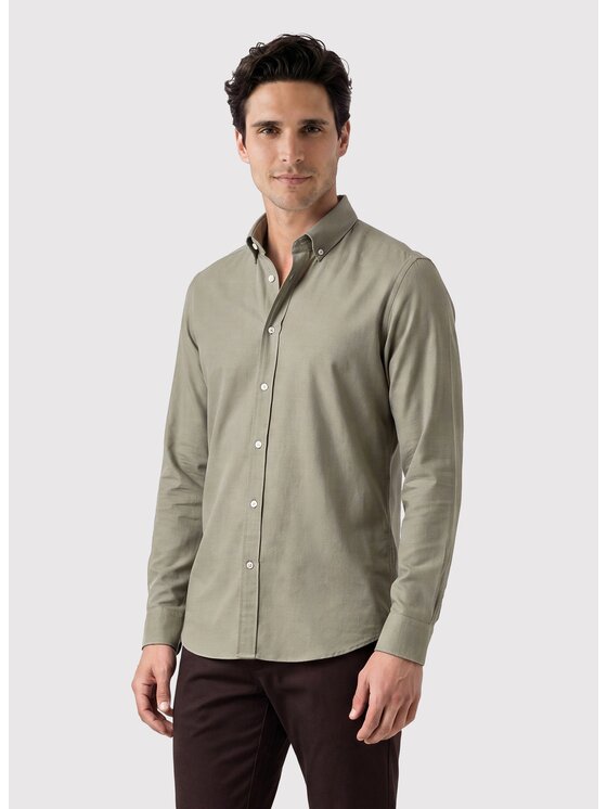 Pako Lorente Pako Lorente Koszula P26WF-1X-026 Zielony Slim Fit