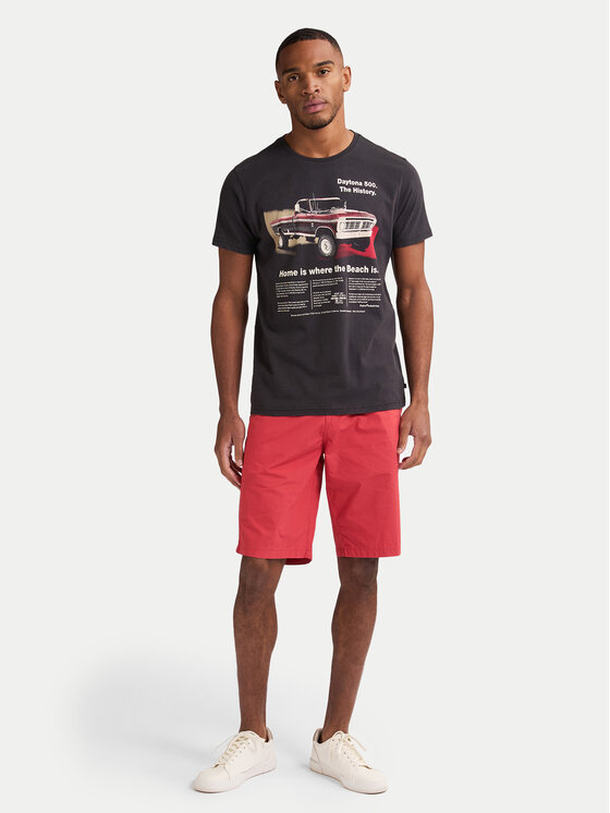 Petrol Industries Petrol Industries T-Shirt M-1050-TSR604 Μαύρο Regular Fit