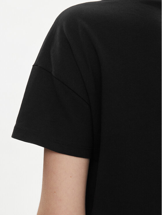 Liu Jo Liu Jo T-Shirt VA4156 JS923 Czarny Relaxed Fit
