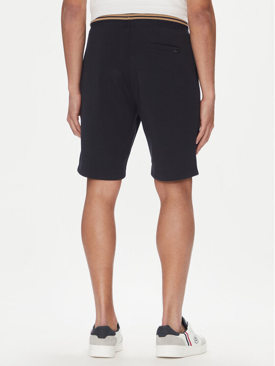 Bugatti Bugatti Pantaloncini di tessuto 8255 75080C Blu scuro Regular Fit