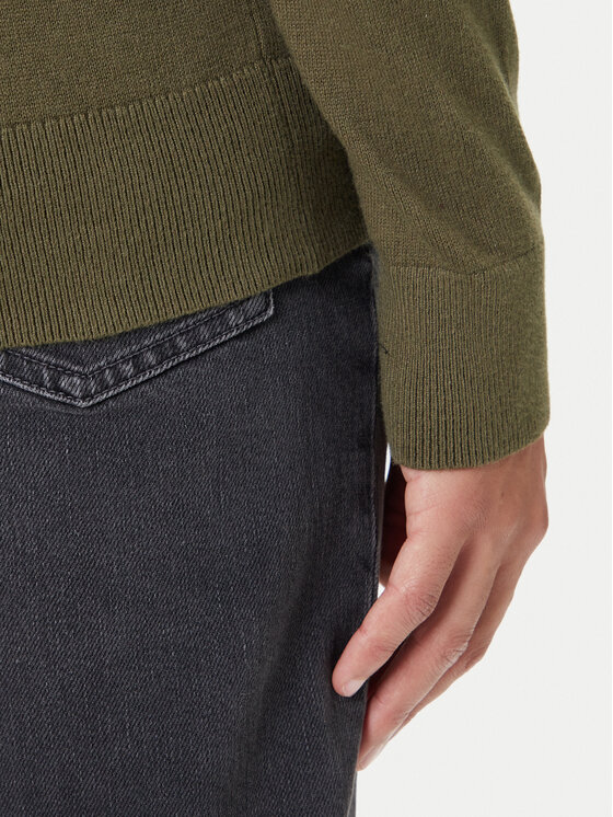 Tommy Hilfiger Tommy Hilfiger Sweater MW0MW28046 Zöld Regular Fit