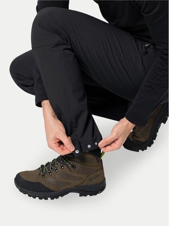 Jack Wolfskin Jack Wolfskin Outdoor hlače Activate Xt 1503755 Crna Regular Fit