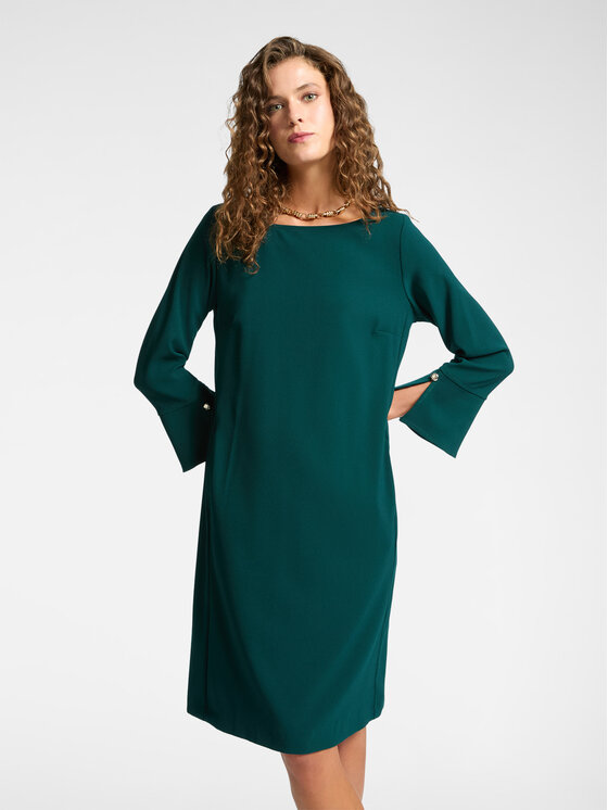 Elena Mirò Elena Mirò Vestito da giorno 7428P000232N035 Verde Regular Fit