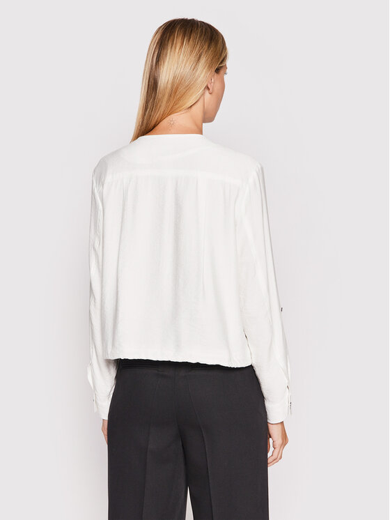 DKNY DKNY Преходно яке P2RCTB41 Бял Regular Fit