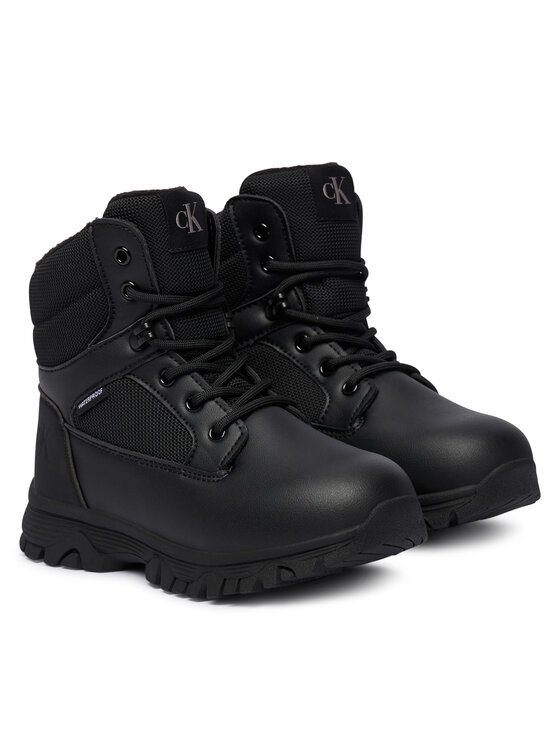 Calvin Klein Calvin Klein Cizme de zăpadă Lace-Up Bootie V3X5-83190-1485 S Negru