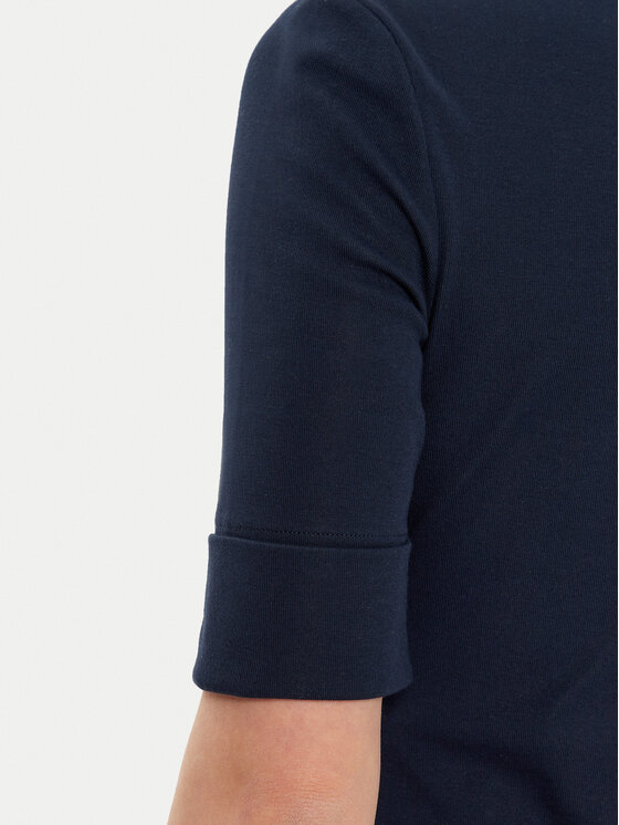 LAUREN RALPH LAUREN Lauren Ralph Lauren Bluse 200654963 Dunkelblau Regular Fit