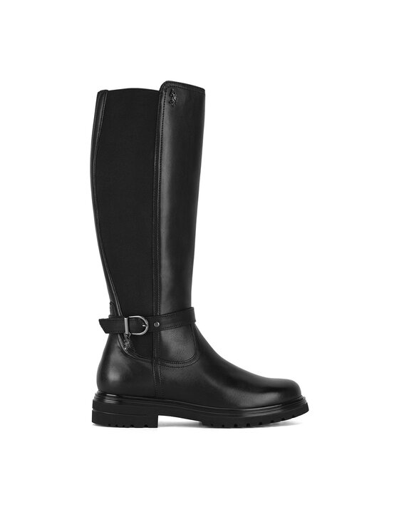 U.S. Polo Assn. U.S. Polo Assn. Kozačky GUILIA001W/DLE1 Černá