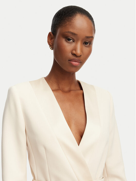 Rinascimento Rinascimento Sakoi CFC0128107003 Svijetlo bež Slim Fit
