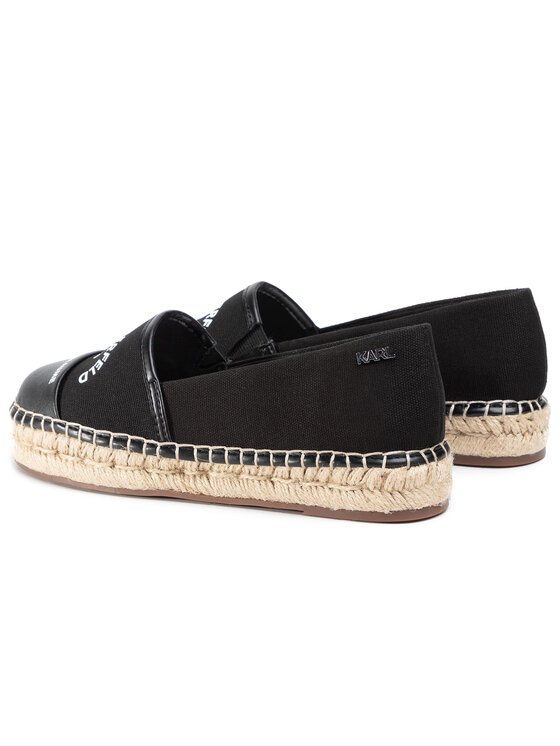 KARL LAGERFELD KARL LAGERFELD Espadrilky KL80108 Černá