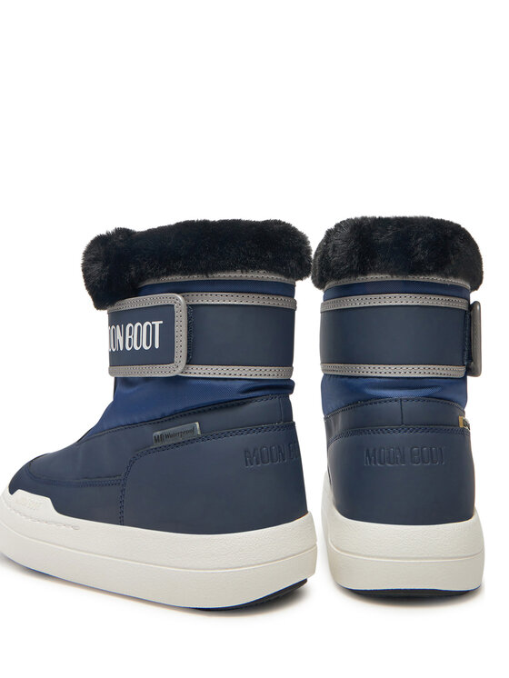 Moon Boot Moon Boot Śniegowce Junior Park Strap 80D3440030 Granatowy