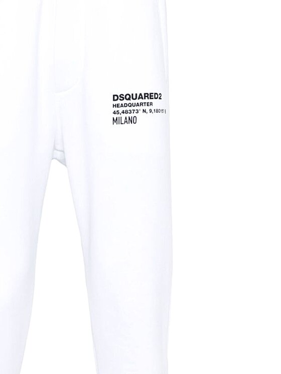 Dsquared2 Dsquared2 Pantaloni da tuta S74KB0967 Bianco Regular Fit