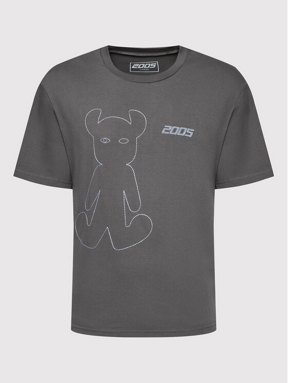 2005 2005 Tričko Unisex Horned Sivá Relaxed Fit