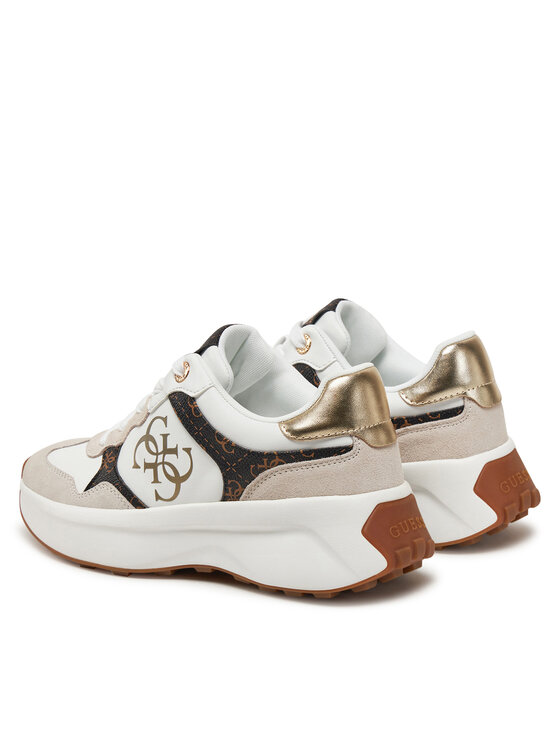 Guess Guess Sneakersy FLPLUC PEL12 Bílá
