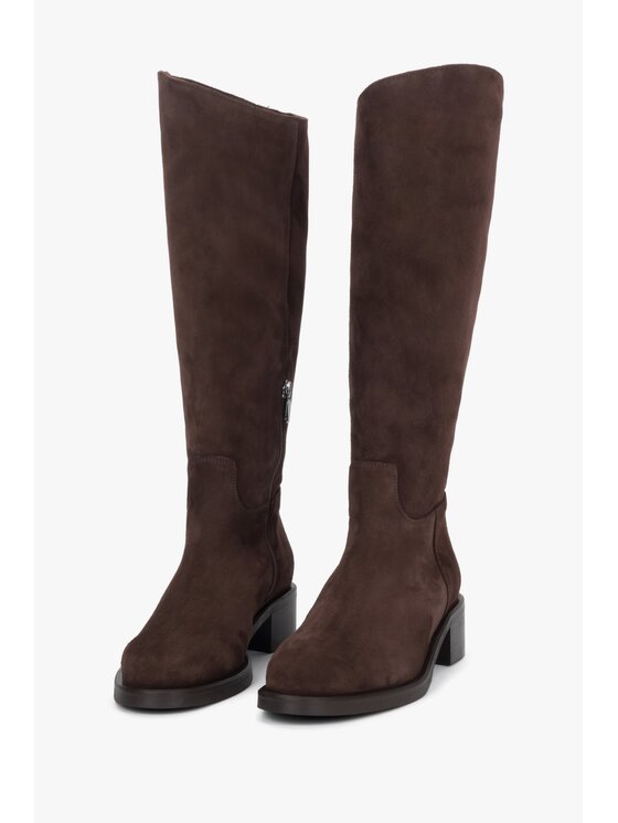 Estro Estro Μπότες ER00118921 Καφέ