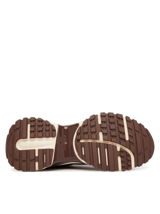 Calvin Klein Calvin Klein Αθλητικά Hike Runner Ck Stripe Refl Su HW0HW03107 Καφέ