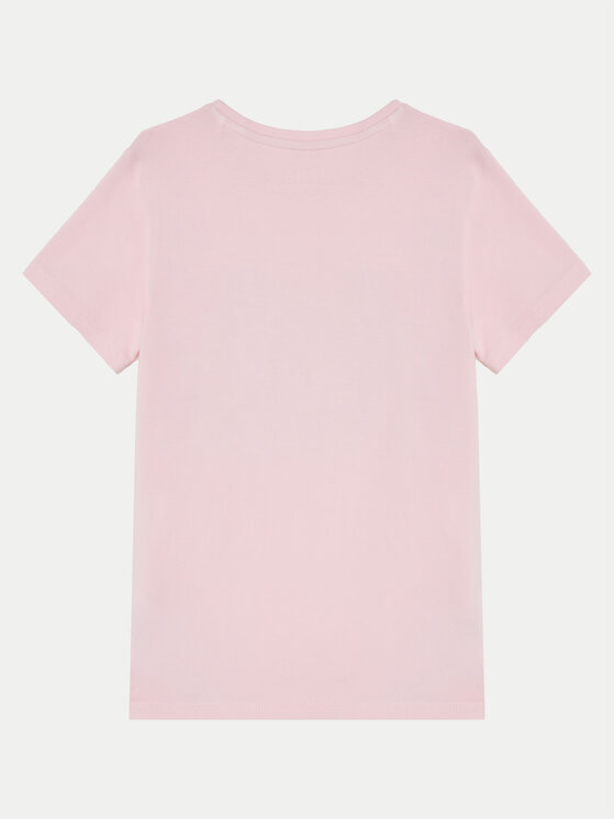 Guess Guess Тишърт K5RI02 K6YW4 Розов Regular Fit
