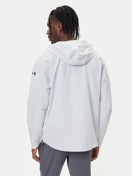 Under Armour Under Armour Prehodna jakna Ua Unstoppable Jacket 1370494-014 Siva Loose Fit