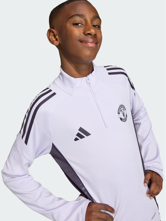 adidas adidas Bluza techniczna 152019 Fioletowy Slim Fit