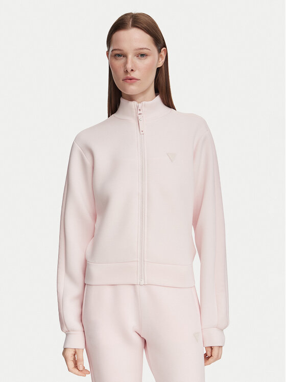 Guess Hanorac V2YQ17 K7UW2 Roz deschis Regular Fit
