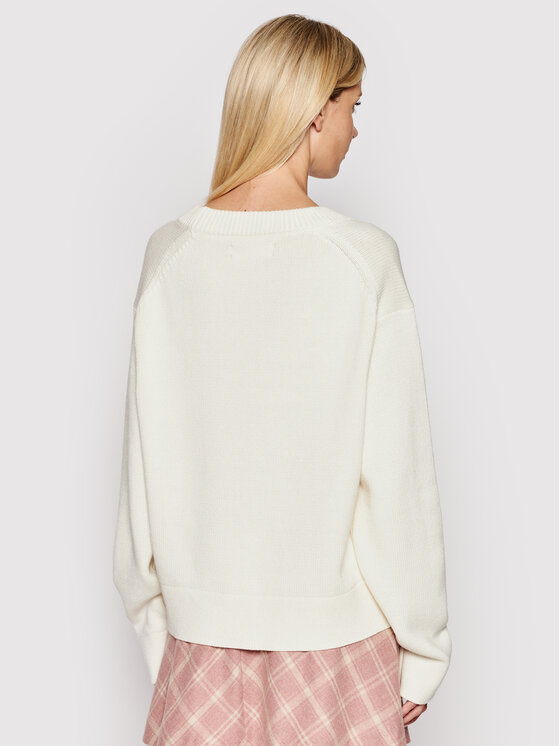Samsøe Samsøe Samsøe Samsøe Sweater Hailey F21200015 Fehér Regular Fit