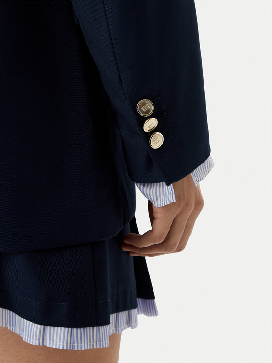 Tommy Jeans Tommy Jeans Сако DW0DW22601 Тъмносин Boyfriend Fit