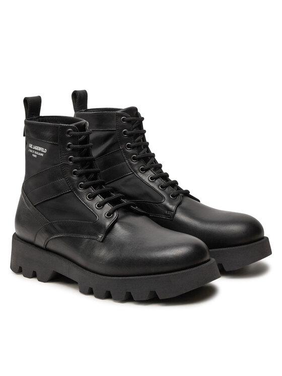 KARL LAGERFELD KARL LAGERFELD Μποτίνια KL11164 Μαύρο