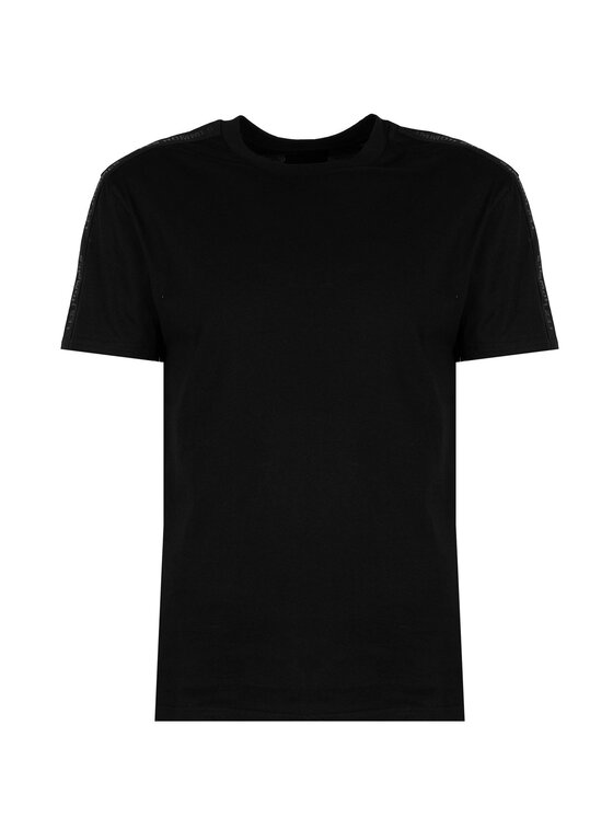 Les Hommes Les Hommes T-Shirt LF224100-0700-900 | Round neck Μαύρο Regular Fit