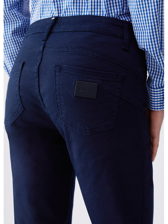 Liu Jo Liu Jo Pantaloni di tessuto WA6404T367A93924 Viola Slim Fit