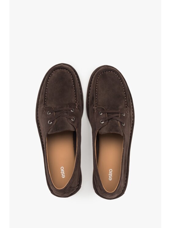 Estro Estro Loafersy ER00117142 Brązowy