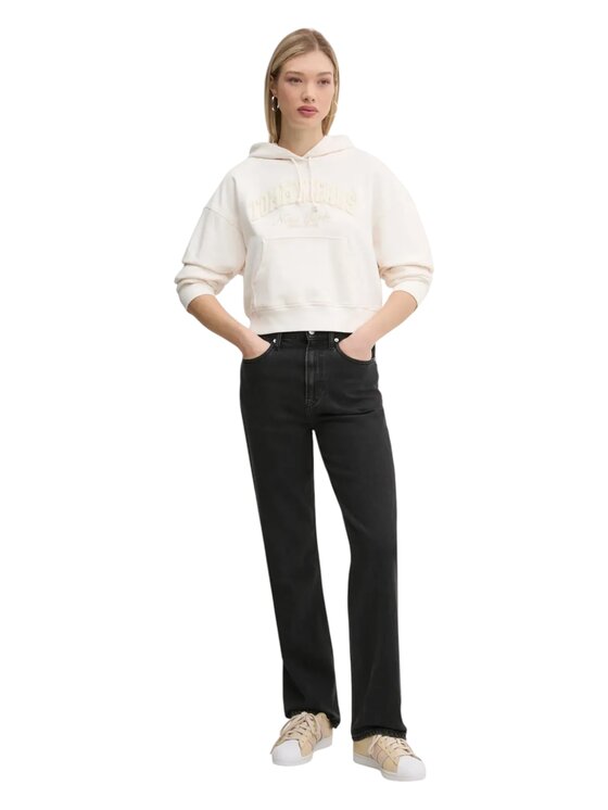 Tommy Hilfiger Tommy Hilfiger Bluza dw0dw19413 Biały Regular Fit