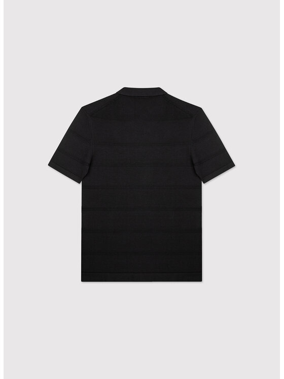 Pako Lorente Pako Lorente Polo P26SF-TX-009 Czarny Classic Fit