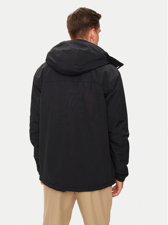 Quiksilver Quiksilver Μπουφάν μεταβατικό Overcast EQYJK04063 Μαύρο Regular Fit