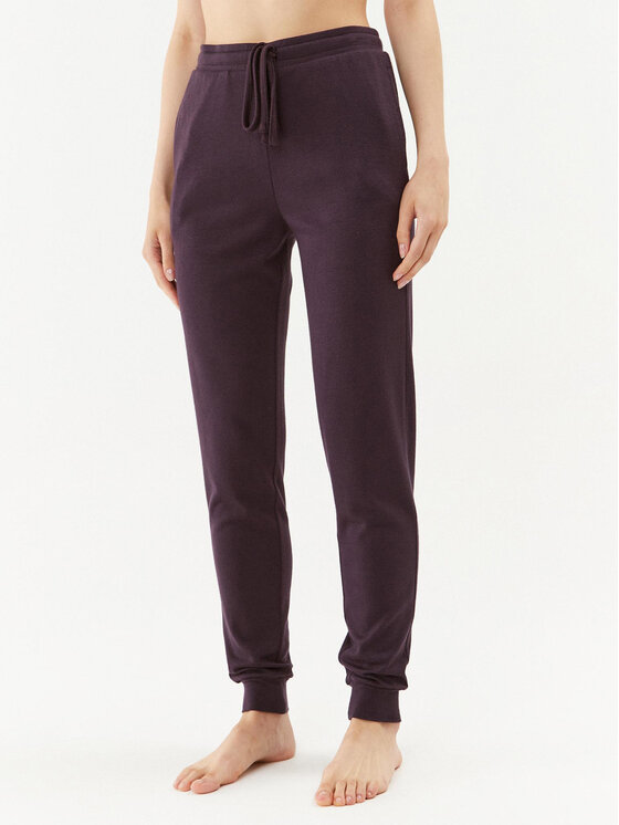 Triumph Spodnji del pižame Cozy Comfort Cozy Trouser 10216531 Mornarsko modra Regular Fit