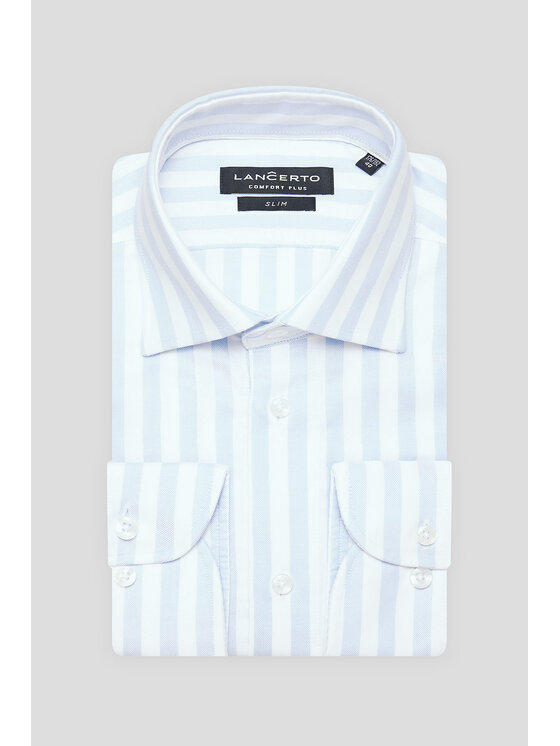 Lancerto Lancerto Koszula Vilde KO073224000031 Niebieski Slim Fit