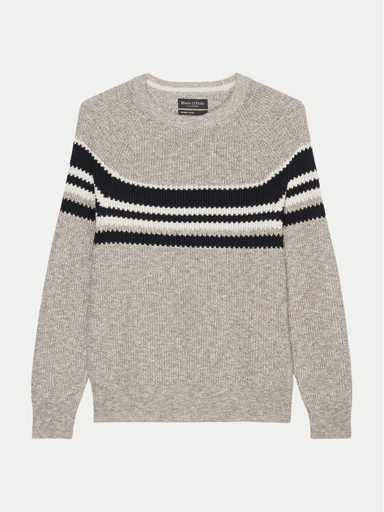 Marc O'Polo Marc O'Polo Sweter 428 5020 60332 Beżowy Regular Fit