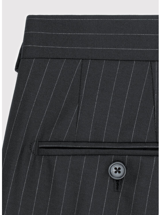 Pako Lorente Pako Lorente Spodnie garniturowe P26WF-6G-011 Czarny Slim Fit