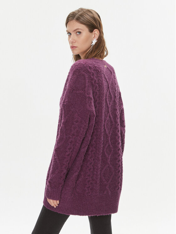 PINKO Pinko Πουλόβερ Ghepardo 102116 A1A6 Μωβ Oversize