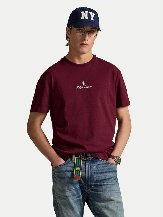 Polo Ralph Lauren Polo Ralph Lauren T-Shirt 710981370007 Dunkelrot Classic Fit