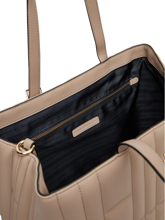 Tommy Hilfiger Tommy Hilfiger Torbica Th Feminine Tote AW0AW17452 Bež