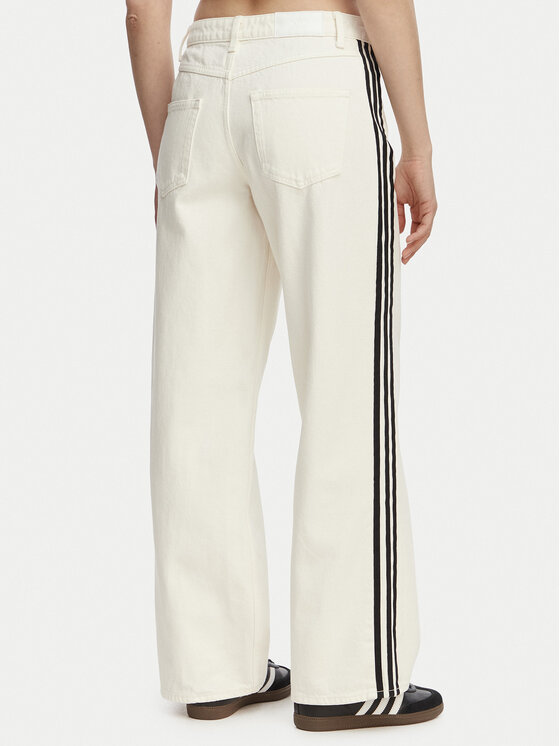 adidas adidas Džinsi Firebird KD2895 Bēšs Loose Fit