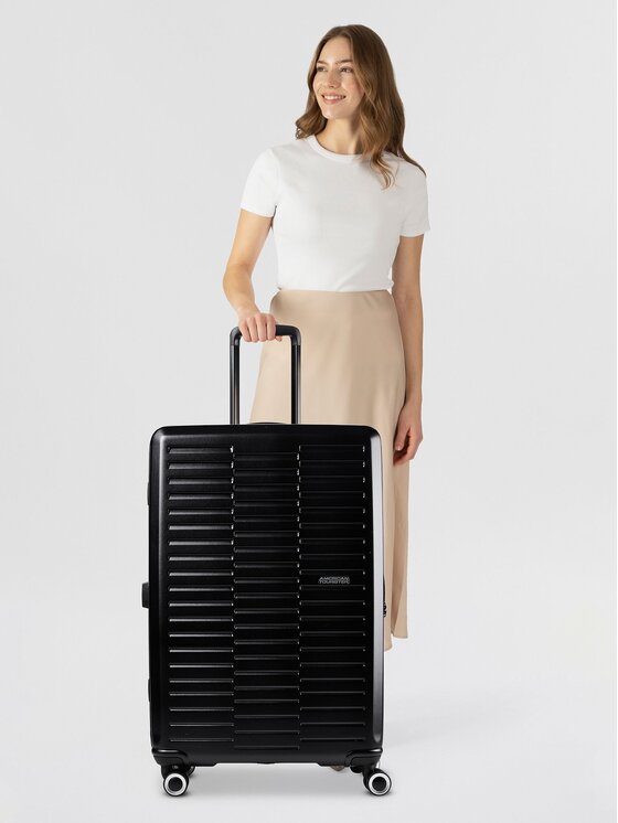 American Tourister American Tourister Walizka średnia 332561 Czarny