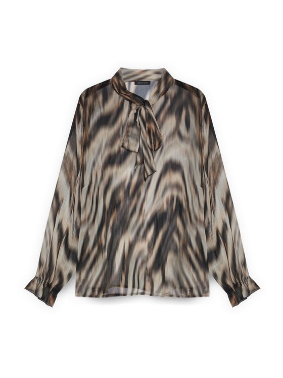 Fiorella Rubino Fiorella Rubino Blusa 2036T002418N0R2 Marrone Regular Fit