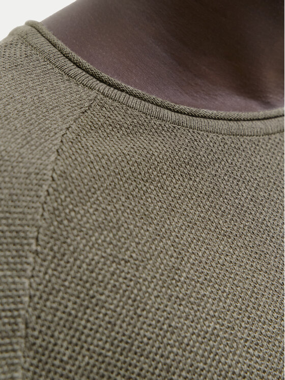 Jack & Jones Jack & Jones Sveter Hill 12157321 Béžová Regular Fit