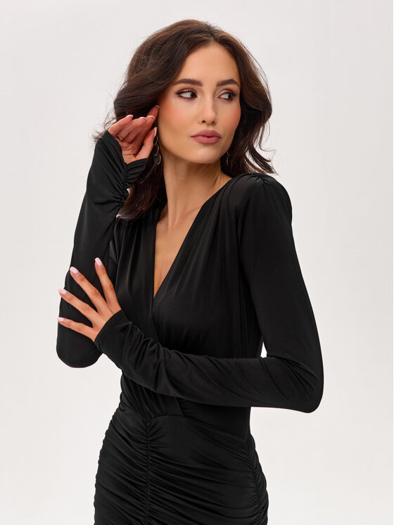 Roco Fashion Roco Fashion Abito da sera Ariella Nero Slim Fit