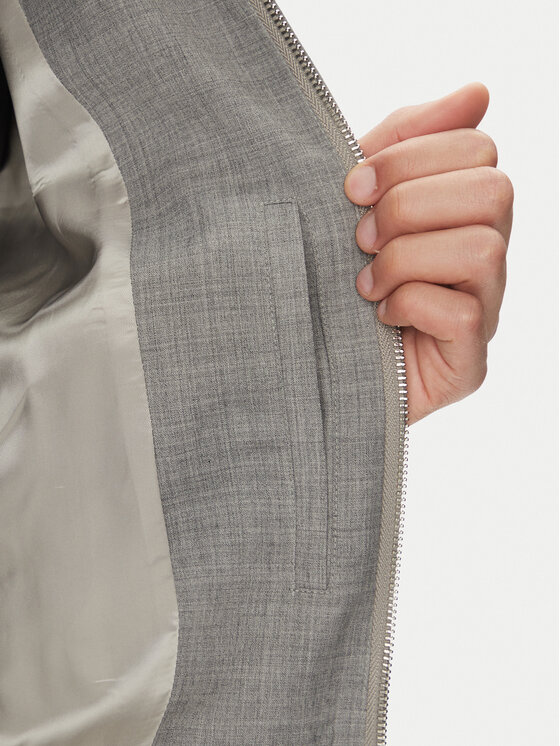Liu Jo Liu Jo Pārejas jaka QA5089 T3991 Pelēks Regular Fit
