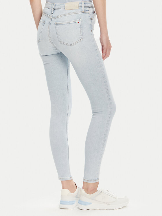 Tommy Hilfiger Tommy Hilfiger Džínsy Como WW0WW44369 Modrá Skinny Fit